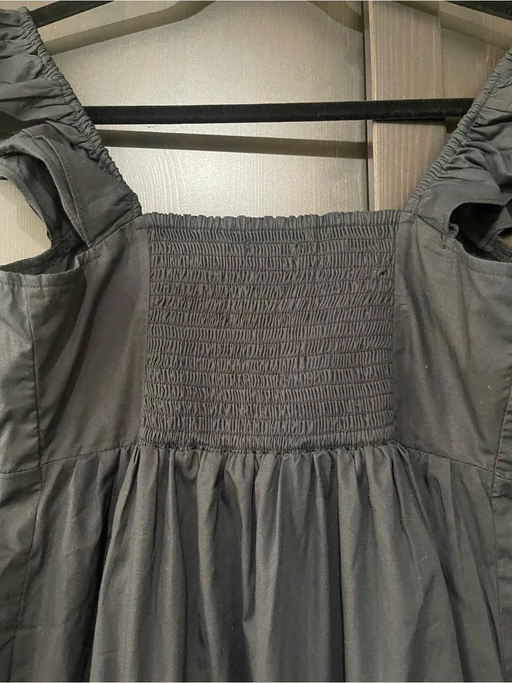 Abercrombie & Fitch Black Tiered Maxi Dress